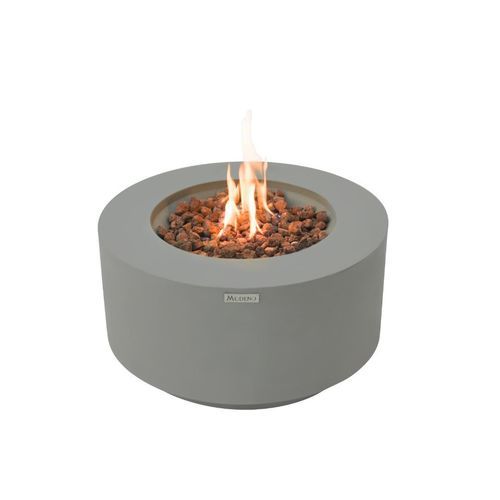 Brasero de jardin à gaz - WATERFORD - ELEMENTI - propane / en composite / en béton