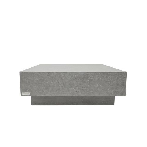 Table contemporaine - TEVERE - ELEMENTI - en composite ciment verre / en béton / rectangulaire