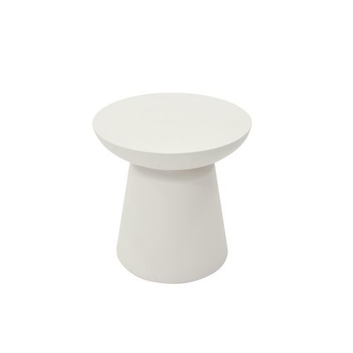 Table d'appoint contemporaine - KYLIX - ELEMENTI - en composite ciment verre / en béton / en cube