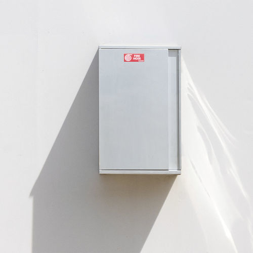Armoire pour lance d'arrosage en acier inoxydable - Clò UNI 70 - DAKEN SPA - apparente / grise