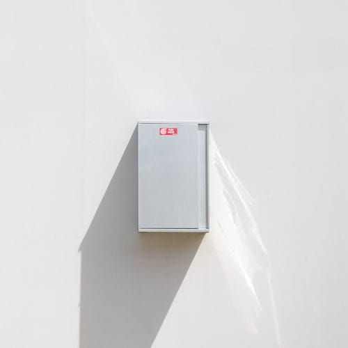 Armoire pour lance d'arrosage en acier inoxydable - Clò UNI 45 - DAKEN SPA - apparente / grise