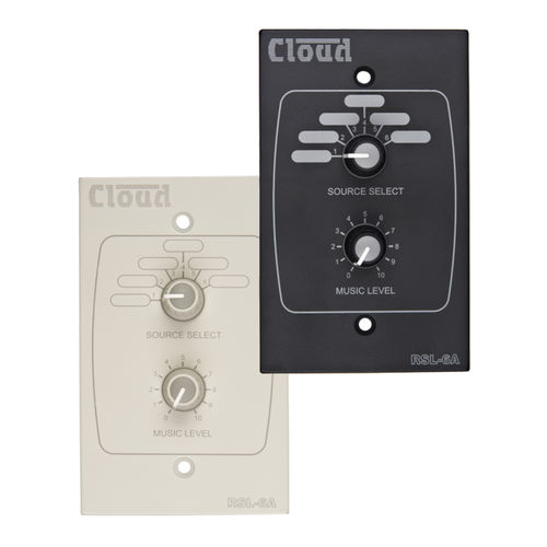Panneau de contrôle pour installation domotique - RSL-6AW & RSL-6AB - Cloud Electronics - mural / professionnel