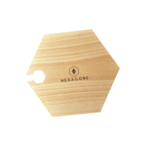 Plateau de service en hêtre - PLA-HET-001 - Hexagone