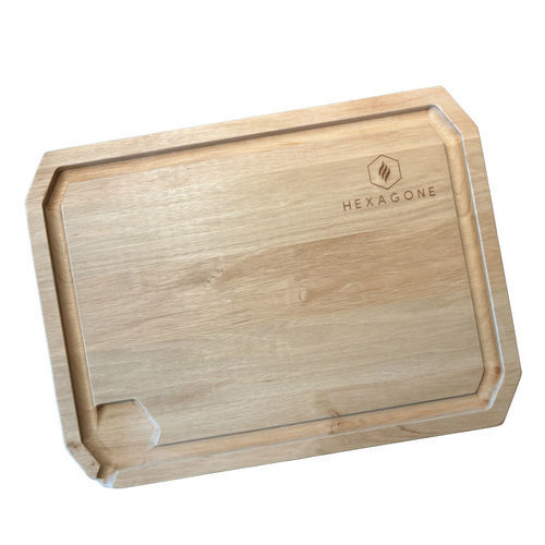Planche à découper en bois - PLA-DEC-FIL - Hexagone - finition naturelle / résidentielle