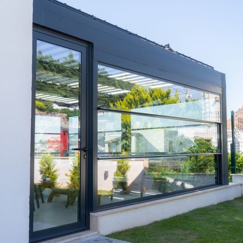 Panneau en verre de sécurité - SMART GLASS - Smart Sky - à double vitrage / pour bâtiment / incolore