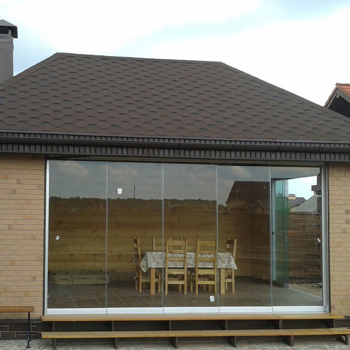 Panneau en verre de sécurité - MINIMAL GLASS - Smart Sky - trempé / pour bâtiment / pour véranda