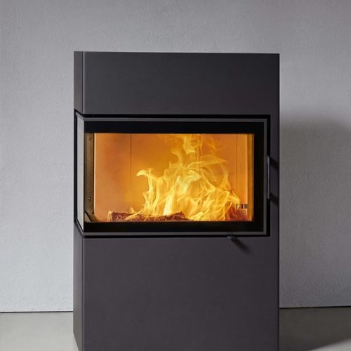Poêle à bois - Dexter 2.0  - AUSTROFLAMM - 6 kW / à poser / d'angle