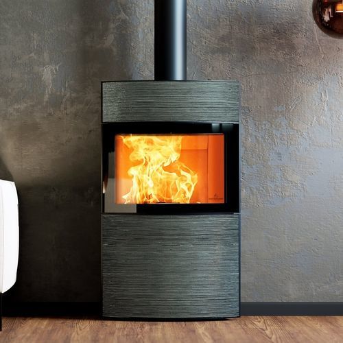 Poêle à bois - Fynn Xtra - AUSTROFLAMM - 6 kW / à poser / contemporain