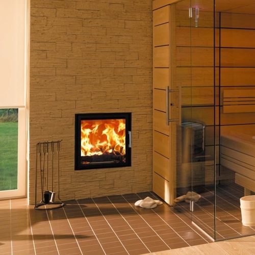 Insert de cheminée à bois - 55x57 K 2.0 - AUSTROFLAMM - contemporain