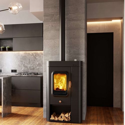 Poêle à bois - Sina Xtra - AUSTROFLAMM - 6 kW / à poser / contemporain