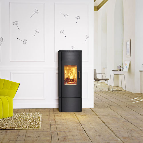 Poêle à bois - Jini Xtra - AUSTROFLAMM - 4 kW / à poser / contemporain