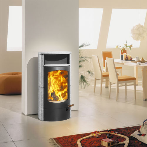 Poêle à bois - Koko 2.0 - AUSTROFLAMM - 6 kW / à poser / contemporain