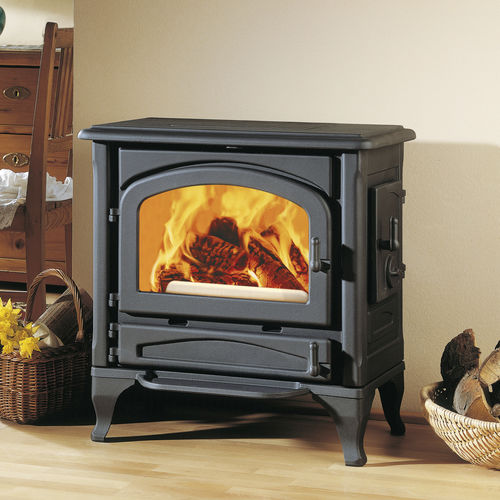 Poêle à bois - Wien - AUSTROFLAMM - 6 kW / à poser / traditionnel