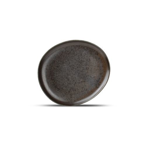 Assiette plate - Ceres : 604600 - Fine2Dine - ronde / en porcelaine / noire
