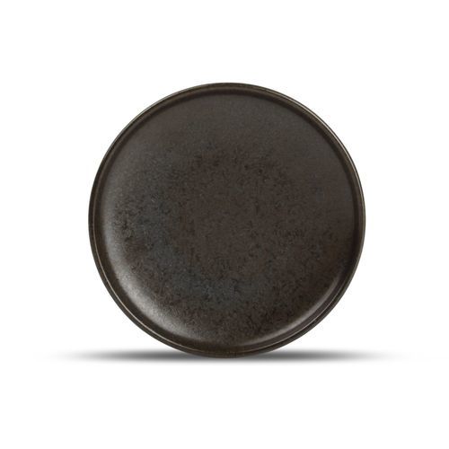 Assiette plate - Ceres : 604599 - Fine2Dine - ronde / en porcelaine / noire