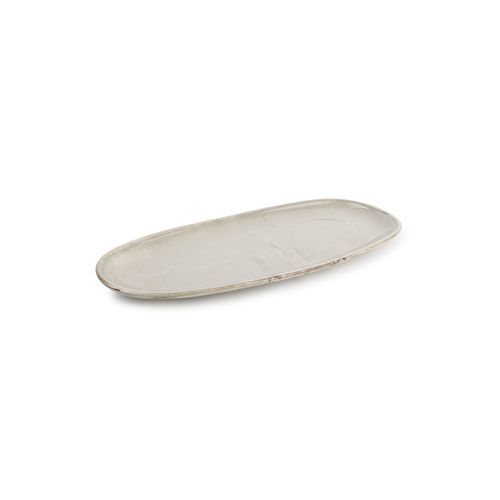Assiette plate - Ceres : 604653 - Fine2Dine - rectangulaire / en porcelaine / grise