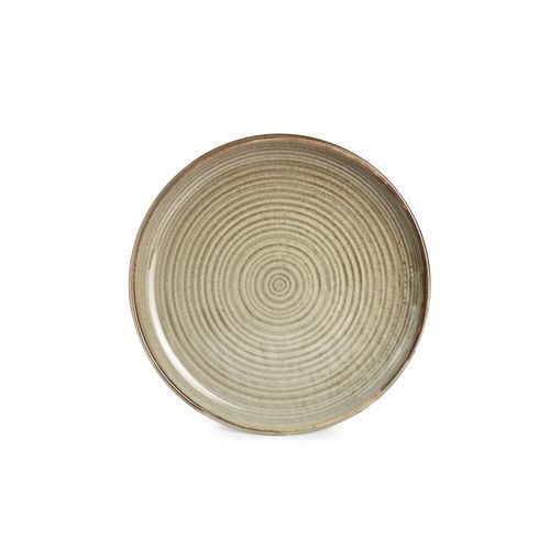 Assiette plate - Munduk : 604363 - Fine2Dine - ronde / en porcelaine / grise