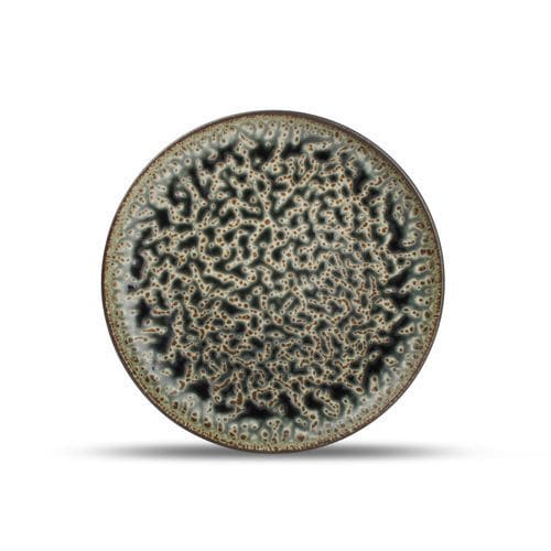 Assiette plate - Oxido Emerald : 605035 - Fine2Dine - ronde / en porcelaine / à motif