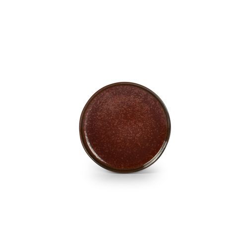 Assiette plate - Tapa : 606700 - Fine2Dine - ronde / en porcelaine / rouge