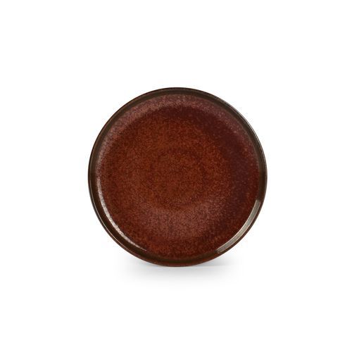 Assiette plate - Tapa : 606701 - Fine2Dine - ronde / en porcelaine / rouge
