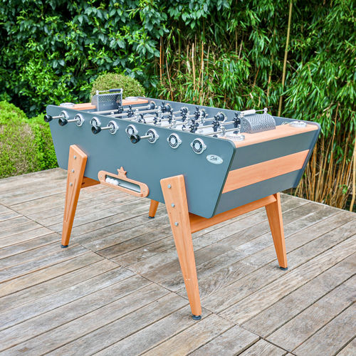 Babyfoot d'extérieur - Millesime Anthracite - STELLA BABY-FOOT & BILLARDS - contemporain / résidentiel / pour activité sportive