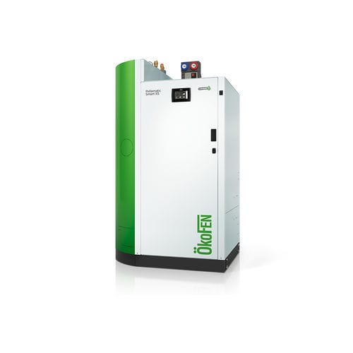 Chaudière solaire - Pellematic Smart XS - oekofen - à granulés / avec chauffe-eau / résidentielle