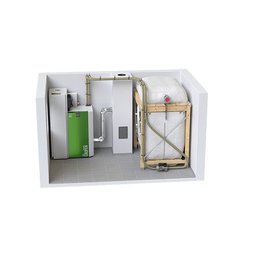 Accumulateur électrique - Smartlink All-in-One - oekofen - contemporain / en métal / blanc