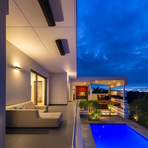 Chauffage de terrasse infrarouge de plafond - HIH3.2C - CWT PREVAL FRANCE - électrique / résidentiel / pour hôtel