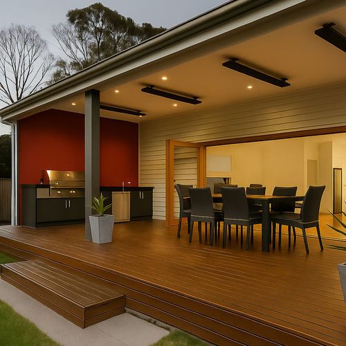 Chauffage de terrasse infrarouge de plafond - HIH2.4C - CWT PREVAL FRANCE - électrique / résidentiel / pour hôtel
