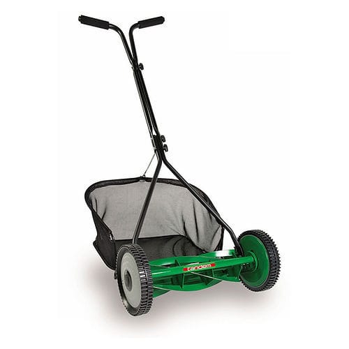 Tondeuse à gazon à conducteur marchant - DELUXE - Tandem Lawn Industries - résidentielle / sans moteur / ramasseuse