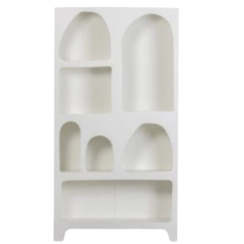 Bibliothèque haute - ORGANIC - TRUST MOBILIER - contemporaine / en MDF / avec rangement