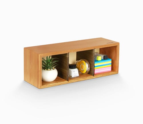 Étagère auto-portante - E035W3 - WOODSAKA KFT. - contemporaine / en noyer / en hêtre