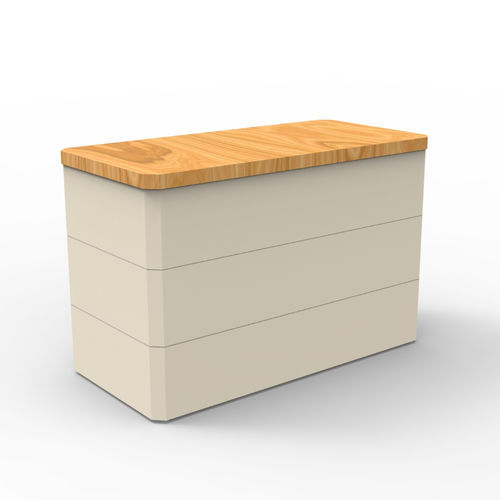 Boîte de rangement en bois - MBG103 - WOODSAKA KFT. - en aluminium