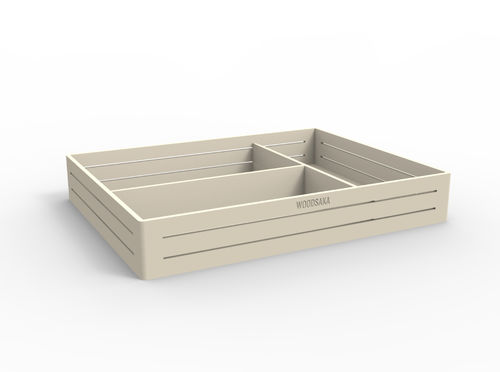 Organisateur de bureau en aluminium - 3LM107 - WOODSAKA KFT.
