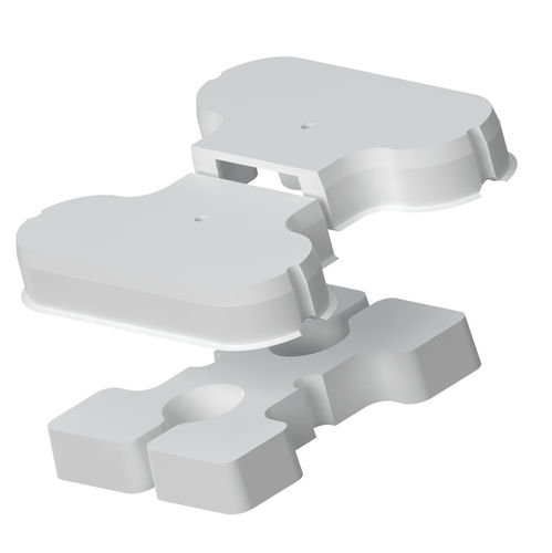 Système de fixation en plastique - FITBLOCK - Fitlock | Daureka S.r.l. - pour sol