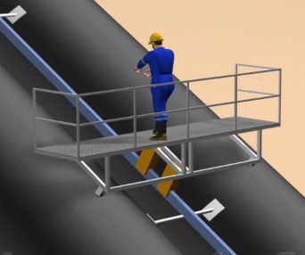 Plateforme de travail - Pipeline - Abtei Lift Group - de maintenance / d'extérieur