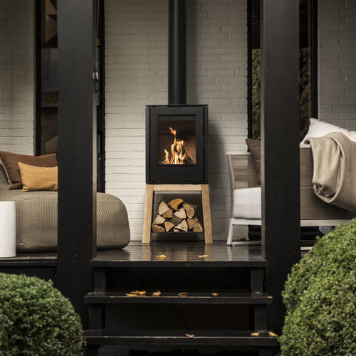 Poêle à bois - Woody Loft - Trimline Fires - 5 kW - 10 kW / 0 - 5 kW / à poser