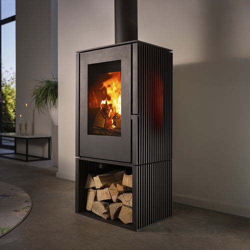 Poêle à bois - Trimline Woody Loft 3S - Trimline Fires - 5 kW - 10 kW / 0 - 5 kW / à poser