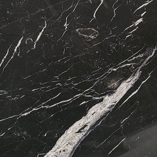 Plaque de pierre naturelle en marbre - NEGRO MARQUINA - MARMOMAR SPAIN - pour cuisine / pour agencement intérieur / pour mur