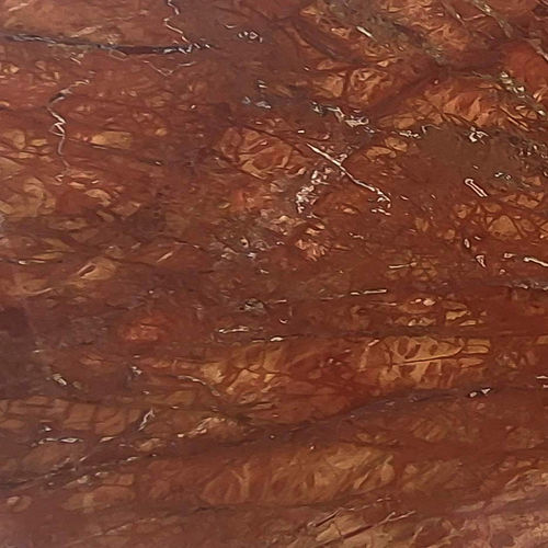 Plaque de pierre naturelle en marbre - ROSSO DAMASCO - MARMOMAR SPAIN - pour mur / pour agencement intérieur / pour sol