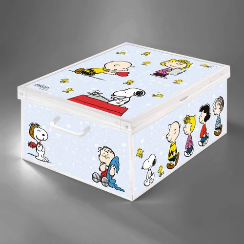 Boîte de rangement en carton - Peanuts - Lavatelli S.r.l. - avec couvercle / pour armoire