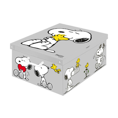 Boîte de rangement en carton - Snoopy - Lavatelli S.r.l. - avec couvercle / pour armoire