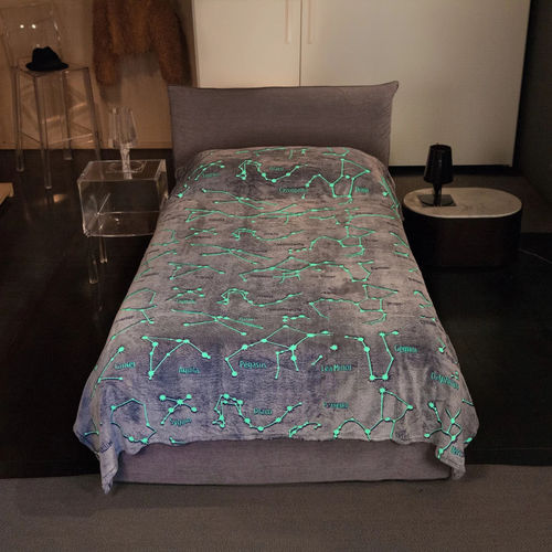 Couverture en polyester - Kanguru Glow Constellations - Lavatelli S.r.l. - en tissu