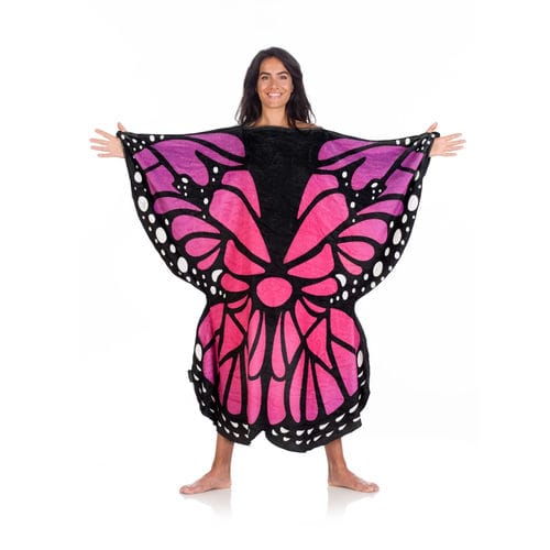 Couverture en polyester - Kanguru Butterfly Blanket - Lavatelli S.r.l. - en tissu