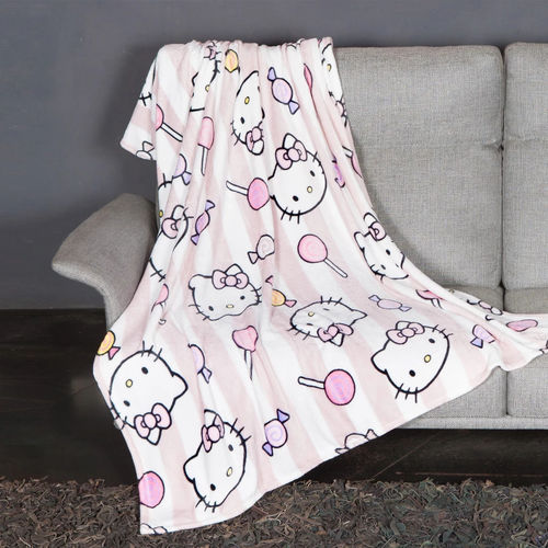 Plaid en tissu - Kanguru Hello Kitty - Lavatelli S.r.l.