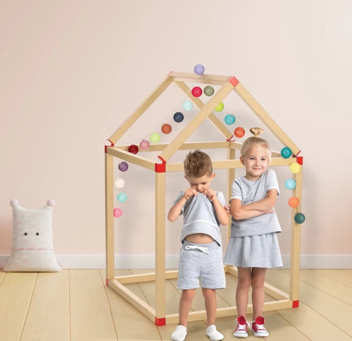 Cabane pour enfant d'intérieur - Casetta - Lavatelli S.r.l. - au sol