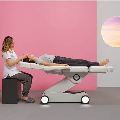 Table de massage électrique - B-Light - WEELKO BARCELONA - en PU / en acier / à hauteur réglable