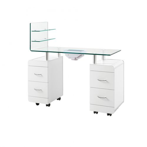 Table de manucure avec aspirateur - Pezi - WEELKO BARCELONA - avec rangement intégré