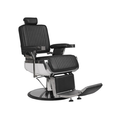 Fauteuil de barbier en PVC - Fringe - WEELKO BARCELONA - en cuir / en métal / avec repose-pieds