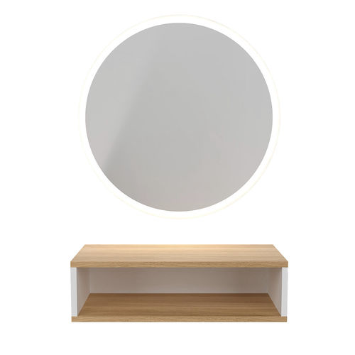 Miroir mural - Tana - WEELKO BARCELONA - pour salon de coiffure / de barbier / contemporain